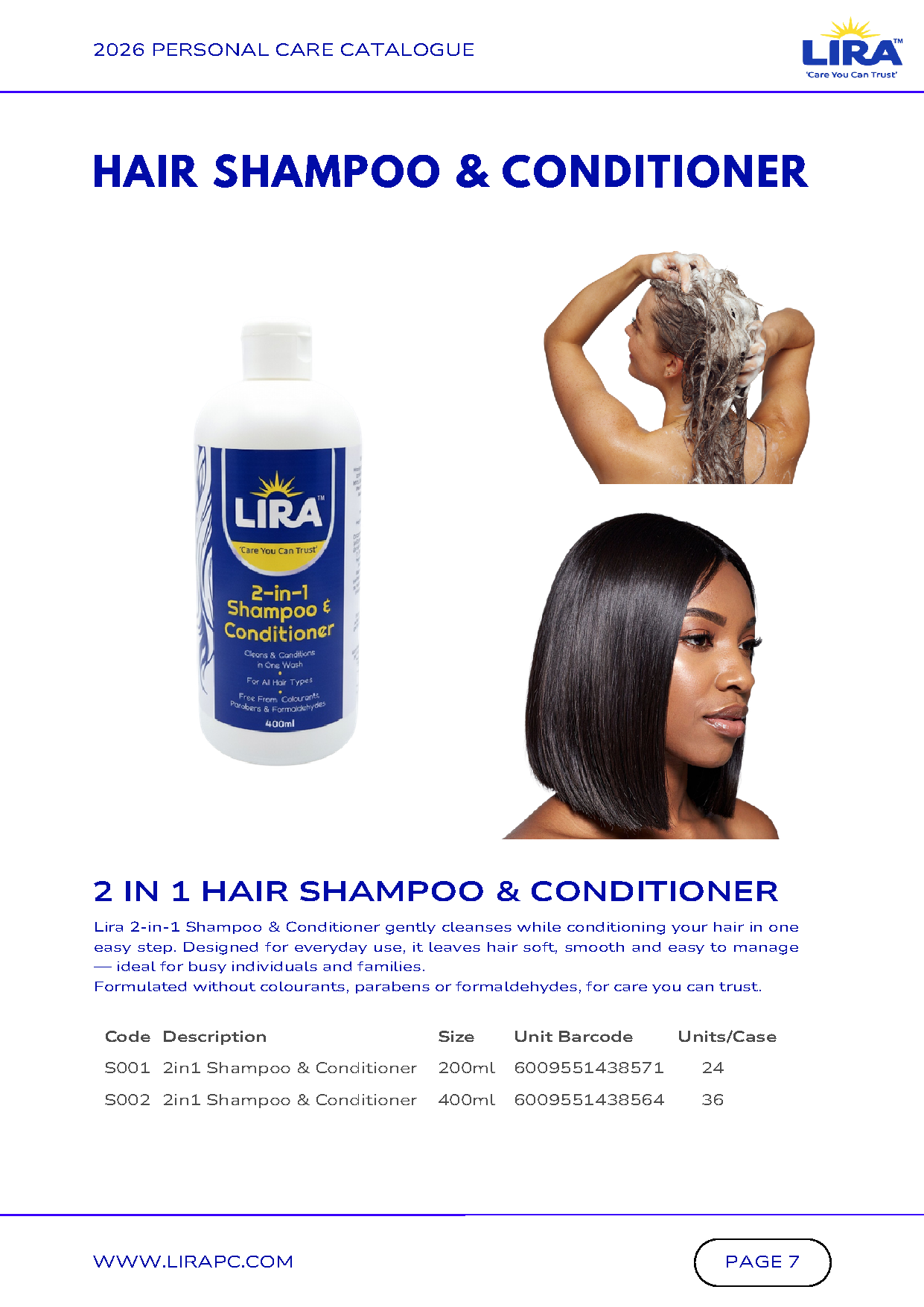 Shampoo & Conditioner