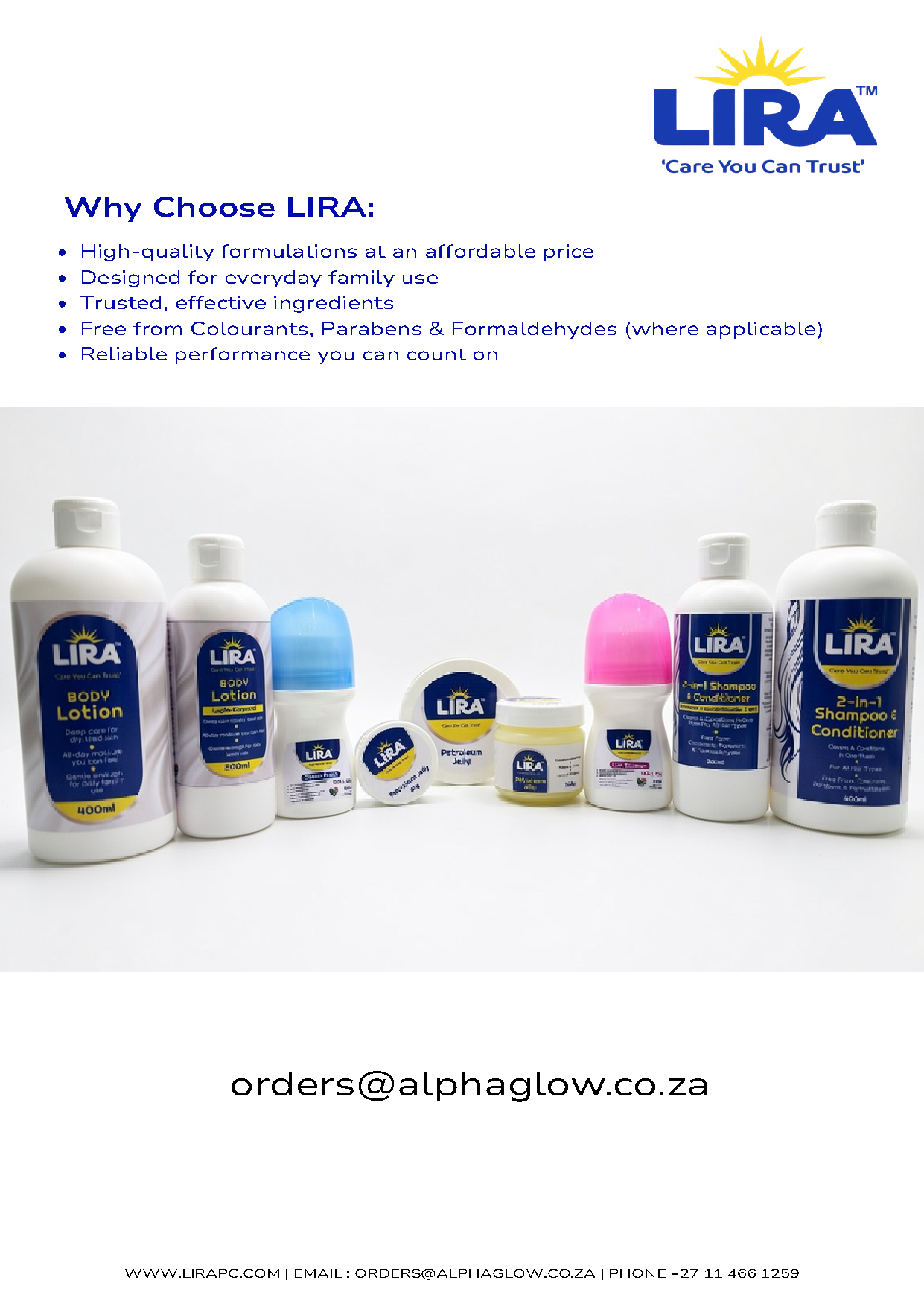 Order Information
